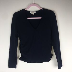 Michale Kors navy blue top